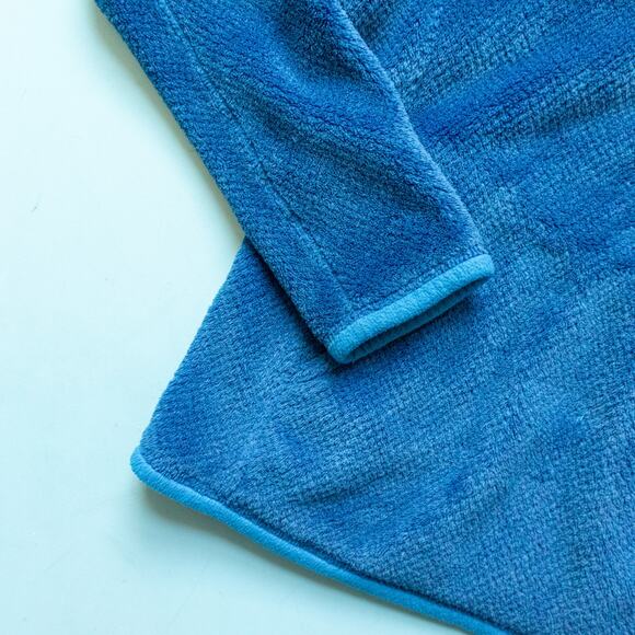 Patagonia Blue ReTool Synchilla Snap T Fleece Pullover Jacket Size Womens S - Picture 5 of 8